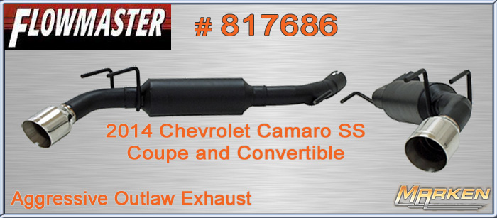 Flowmaster Aggressive Exhaust: # 817689 2014 Chevrolet Silverado/Sierra